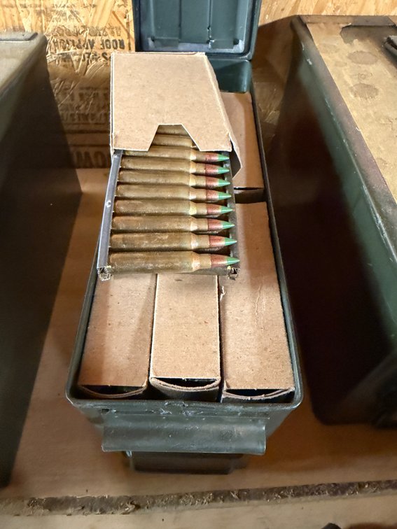 540 Rounds of LC Steel Core 5.56mm