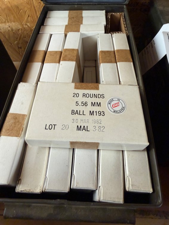 820 Rounds of 5.56mm Ball