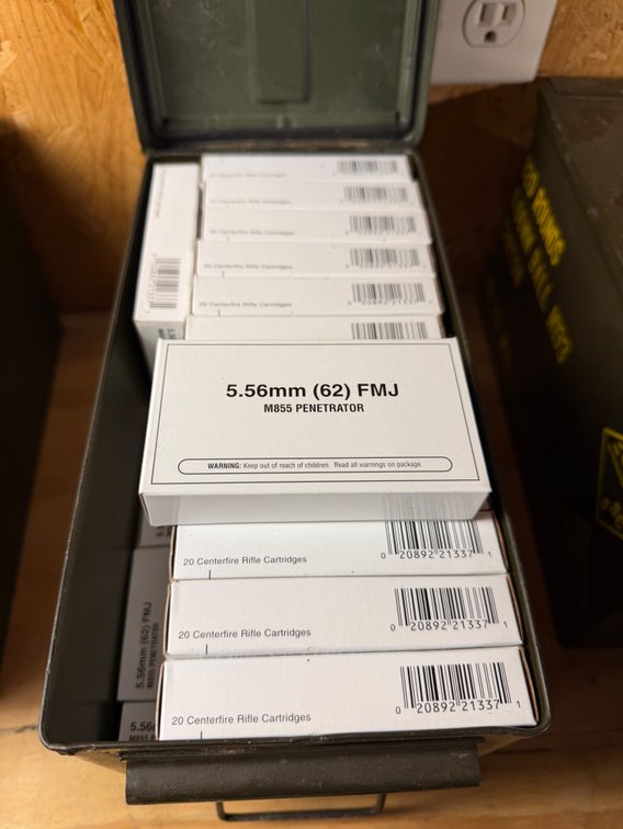 800 Rounds of 5.56mm