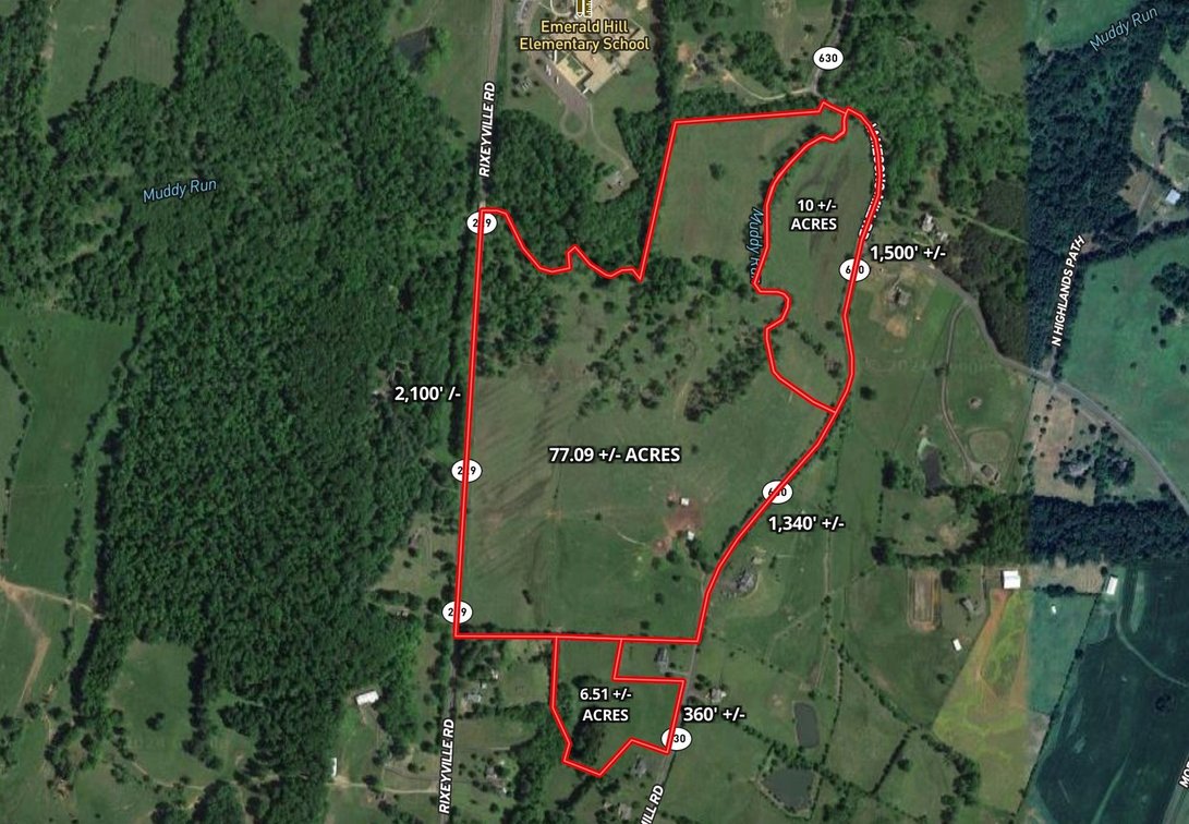 Image for Combination of lots 1, 2 and 3 -- 6.5 +/- Acre Parcel; 77.09 +/- Acre Parcel and 10 +/- Acre Parcel in Culpeper County, VA--SELLING to the HIGHEST BIDDER!!