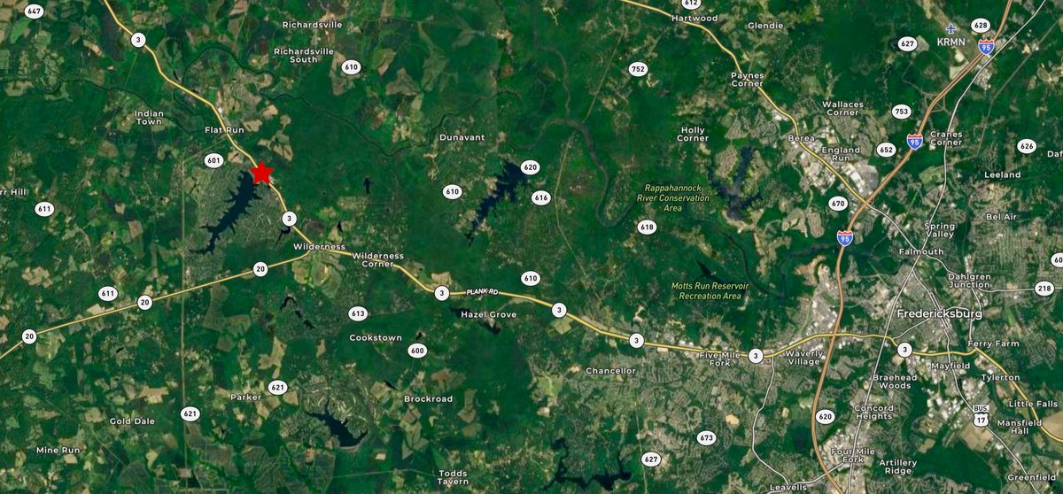 Image for 2 Commercially Zoned Land Parcels Totaling 4.9 +/- Acres Fronting Rt. 3 in Orange County, VA--ONLINE ONLY BIDDING!!