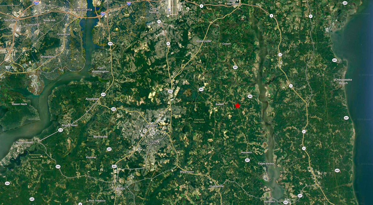 Image for 13.6 +/- Acre Wooded Land Parcel w/390' +/- of Road Frontage in Prince George's County, MD--ONLINE ONLY BIDDING!!