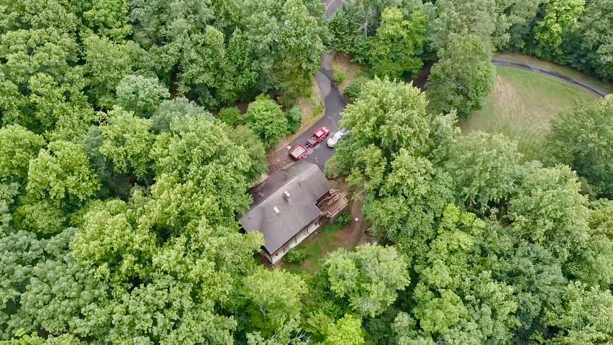 Image for 4 BR/2 BA Log Home on 7.9 +/- Acres w/400' +/- of Rapidan River Frontage & 2 Shops/Garages--Madison County, VA