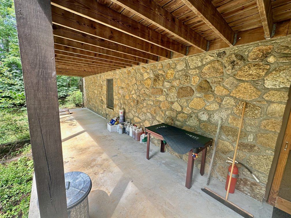 Image for 4 BR/2 BA Log Home on 7.9 +/- Acres w/400' +/- of Rapidan River Frontage & 2 Shops/Garages--Madison County, VA