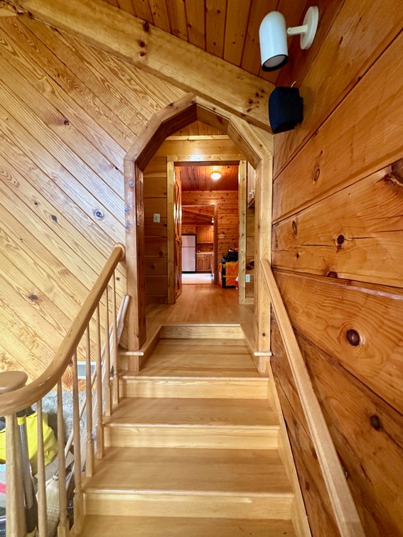 Image for 4 BR/2 BA Log Home on 7.9 +/- Acres w/400' +/- of Rapidan River Frontage & 2 Shops/Garages--Madison County, VA