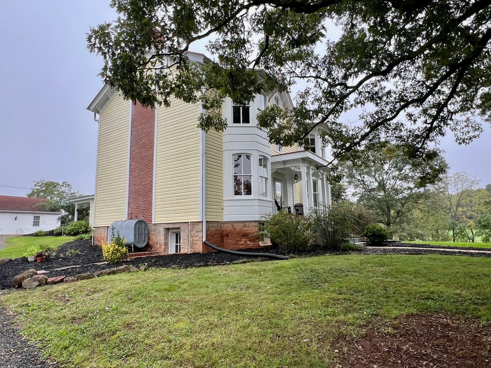 Image for 4 BR/4 BA Victorian/Queen Anne Style Farm House:  Detached Garages/Shops w/Apartment, Pond & Pool on 10.5 +/- Acres in Fauquier County, VA