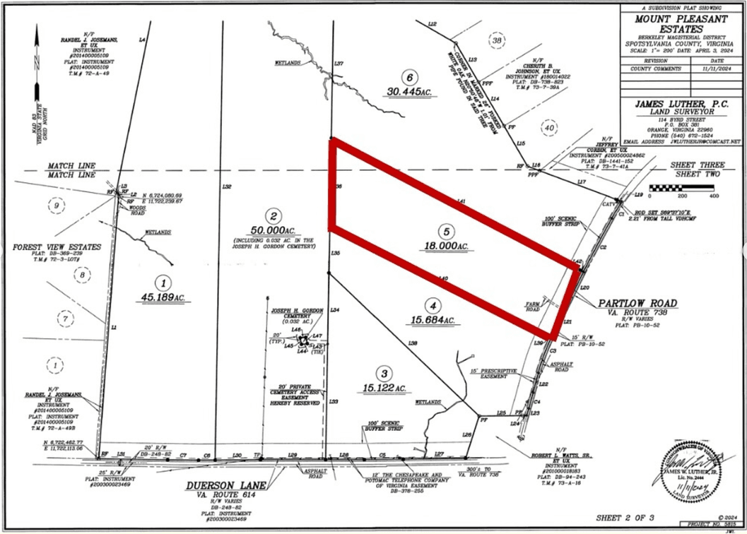 Image for 18 +/- Acre Estate Building Lot in Spotsylvania County, VA--SELLING to the HIGHEST BIDDER via ONLINE ONLY BIDDING!!