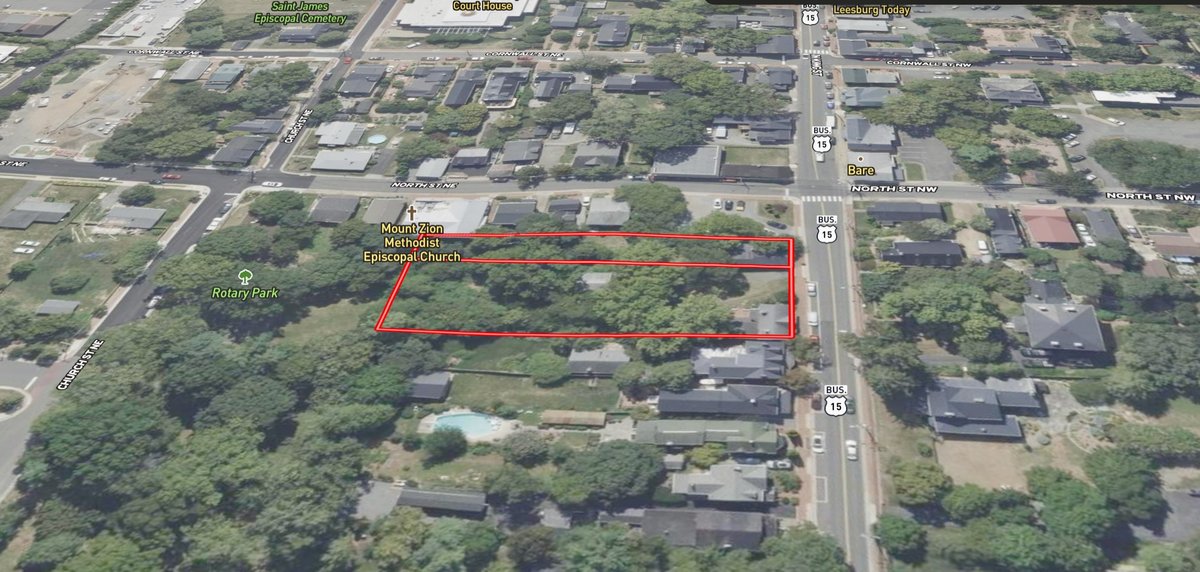 Image for 3 BR/1 BA Home & 3 BR/2 BA Home on .70 +/- Acre North King St. Double Lot in Historic Downtown Leesburg, VA--SELLING to the HIGHEST BIDDER!!