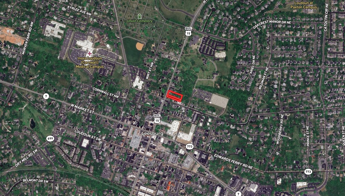 Image for 3 BR/1 BA Home & 3 BR/2 BA Home on .70 +/- Acre North King St. Double Lot in Historic Downtown Leesburg, VA--SELLING to the HIGHEST BIDDER!!