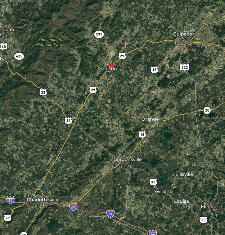 Image for Income Producing Commercial Building on 2.9 +/- Acres Fronting Rt. 29 in Madison County, VA--ONLINE ONLY BIDDING!!