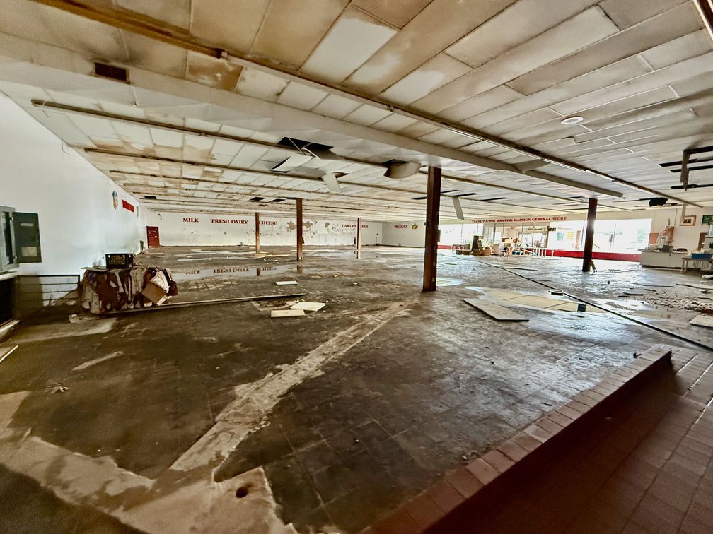 Image for 18,000+ sf. Commercial Building w/Open Floor Plan, Asphalt Parking Lot & Loading Dock on 1.9 +/- Acres in Downtown Madison, VA--ONLINE ONLY BIDDING!!