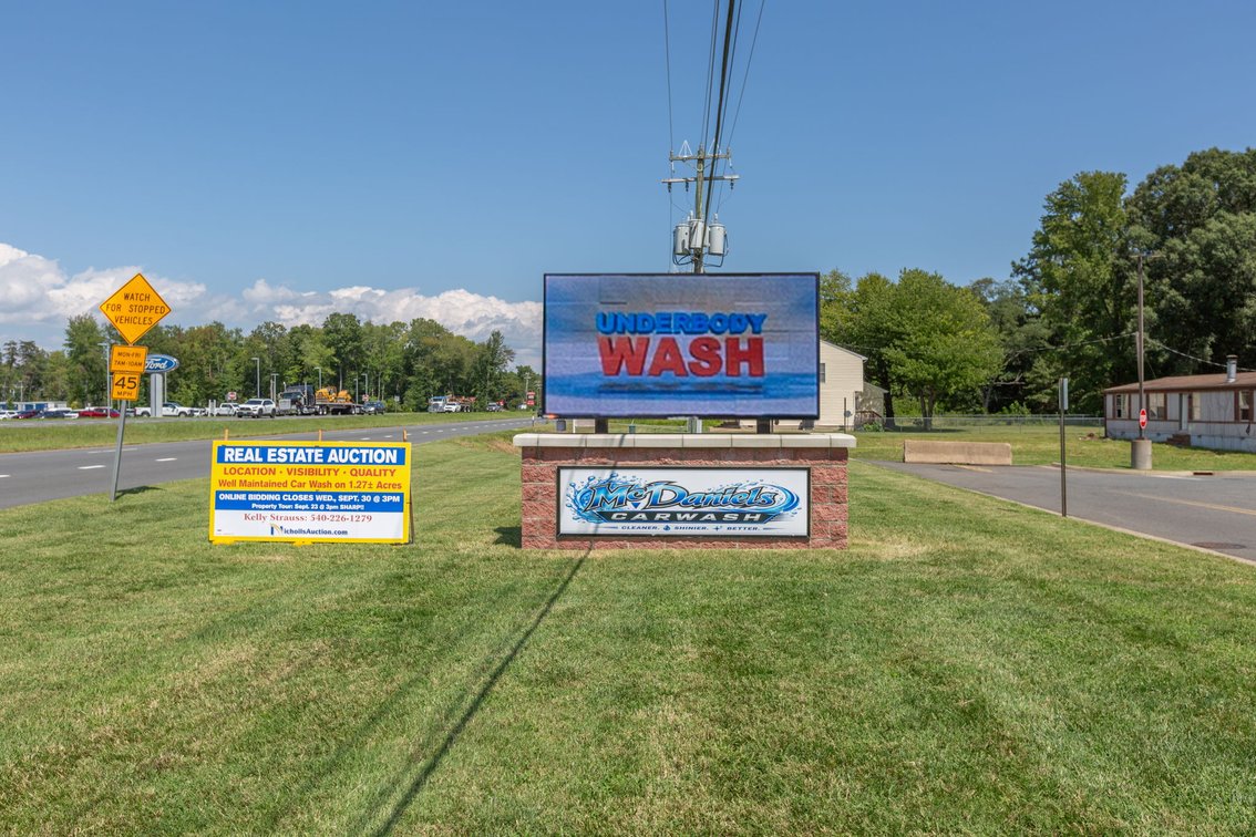 Image for High-Visibility Car Wash on King George County's Primary Commercial Corridor--ONLINE ONLY BIDDING!!
