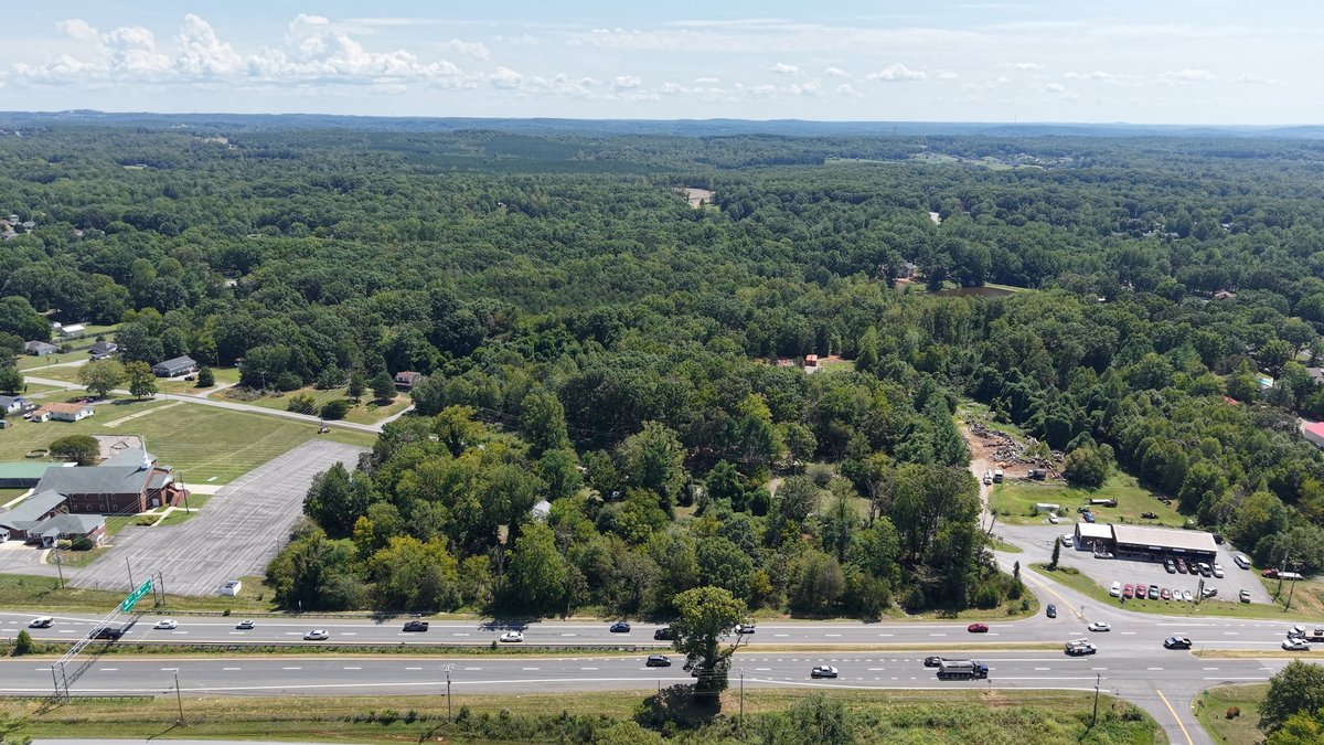 Image for Valuable 3.12 +/- Acre Corner Parcel w/4 BR Brick Home, Frontage on Rt. 460 & Sunburst Rd. Southeast of Lynchburg, VA--Campbell County