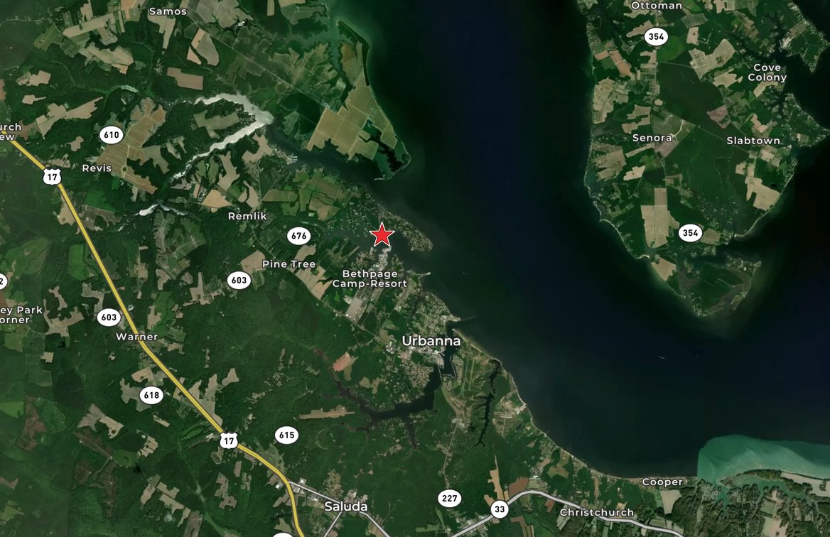 Image for 2 Waterfront Homes w/2 Docks & Outbuildings on Robinson Creek in Urbanna, VA--SELLING TOGETHER FOR ONE BID!!