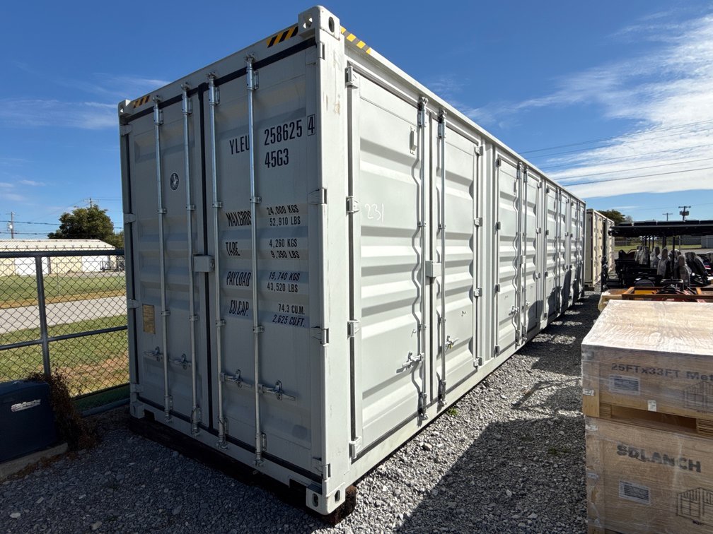40' Shipping Container with Side Doors