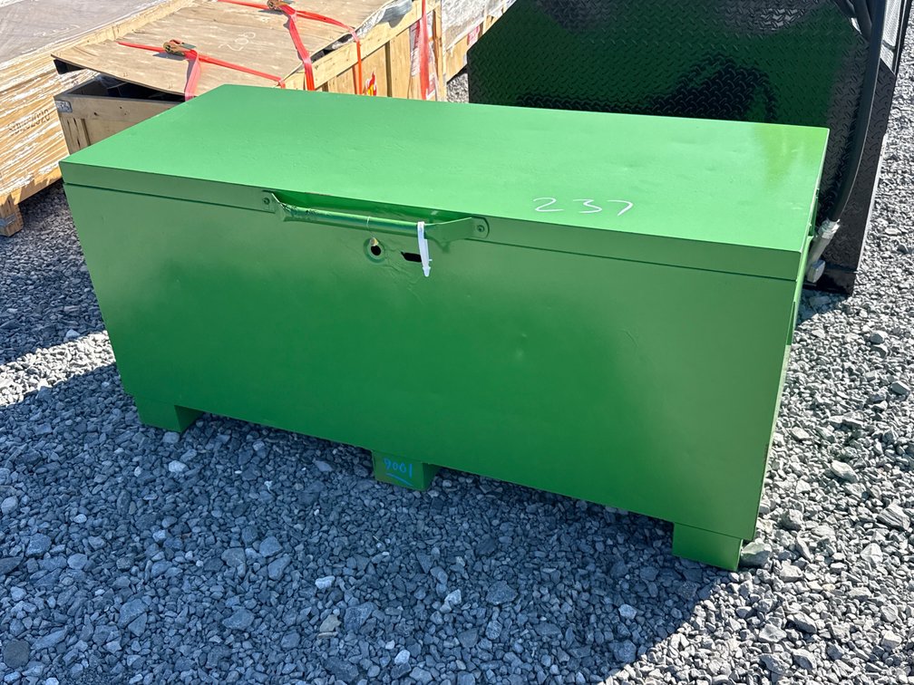 Green Jobsite Tool Storage Box