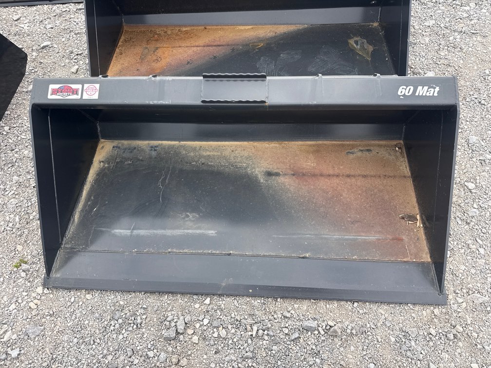 Stout 60" Skid Steer Material Bucket