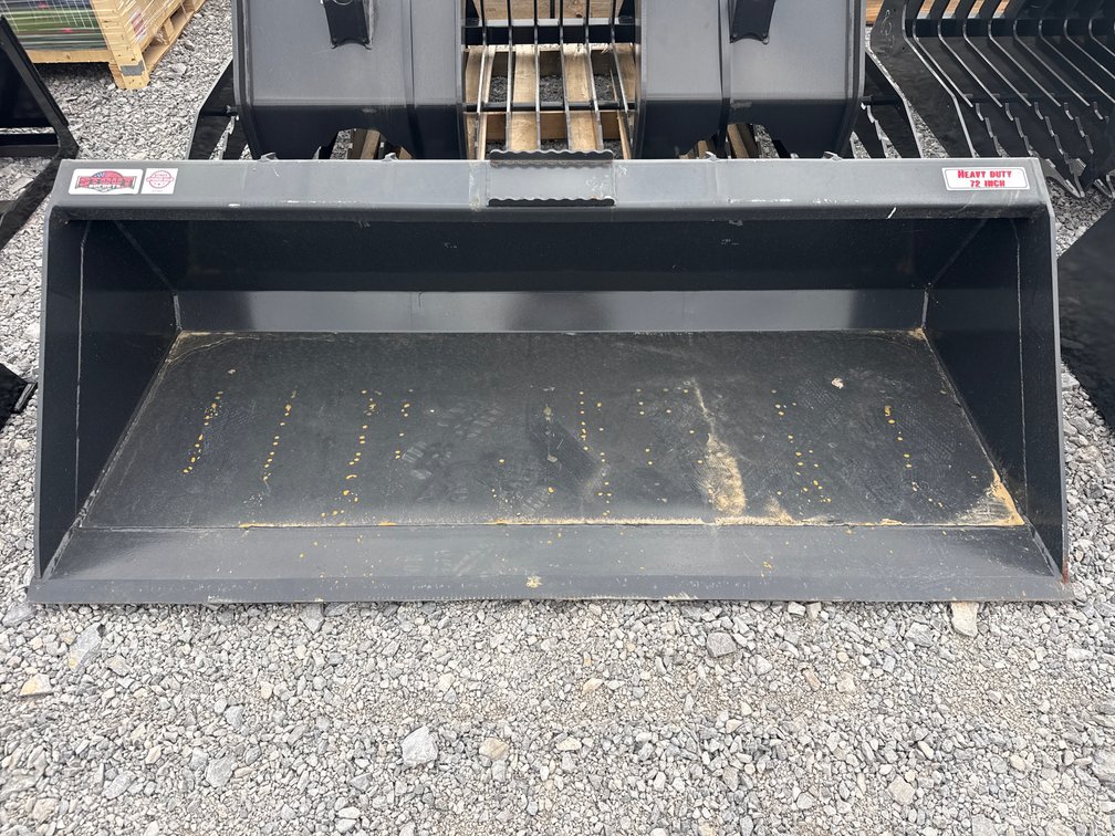 Stout 72" Heavy Duty Skid Steer Bucket
