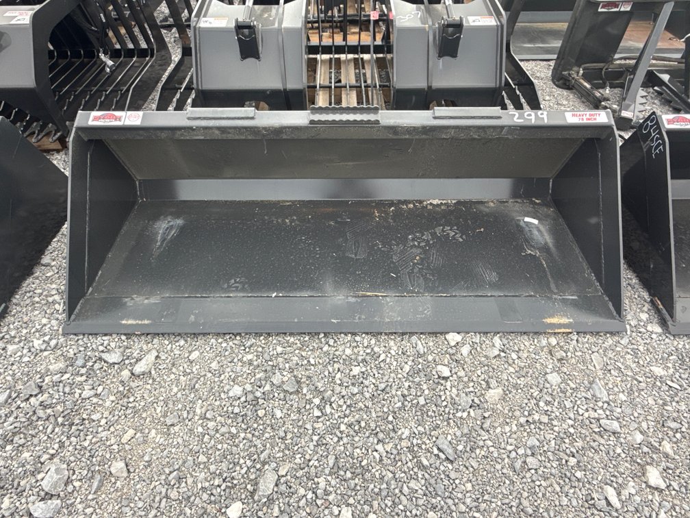 Stout 78" Heavy Duty Skid Steer Bucket