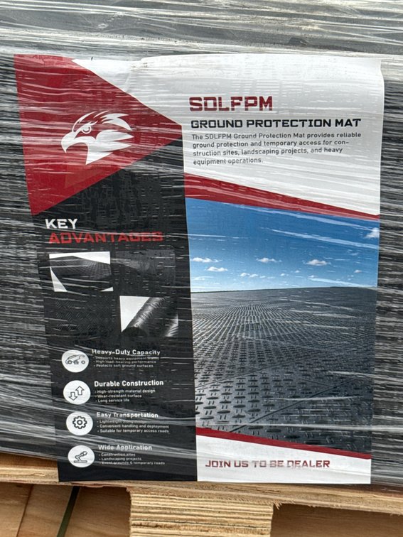 2026 SD Launch Ground Protection Mats, Model SDLFPM.