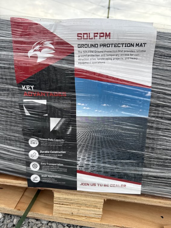 2026 SD Launch Ground Protection Mats, Model SDLFPM.