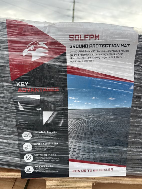 2026 SD Launch Ground Protection Mats, Model SDLFPM.