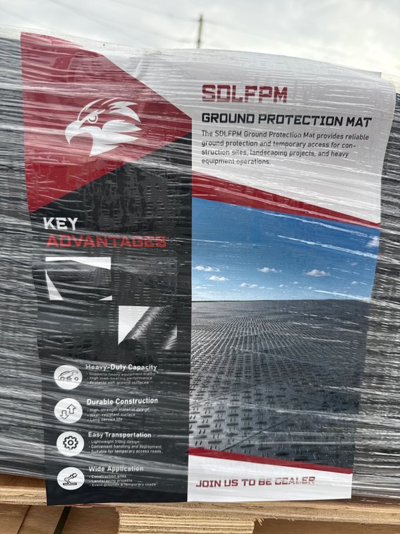2026 SD Launch Ground Protection Mats, Model SDLFPM.