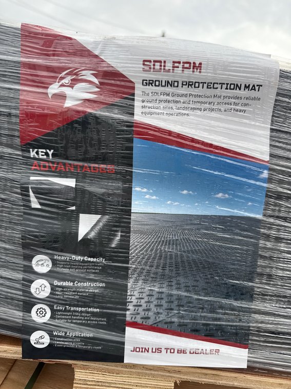 2026 SD Launch Ground Protection Mats, Model SDLFPM.