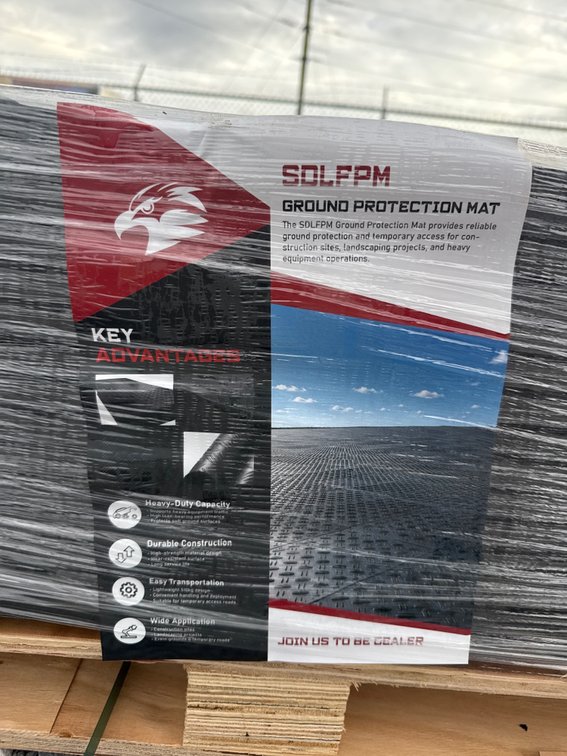2026 SD Launch Ground Protection Mats, Model SDLFPM.