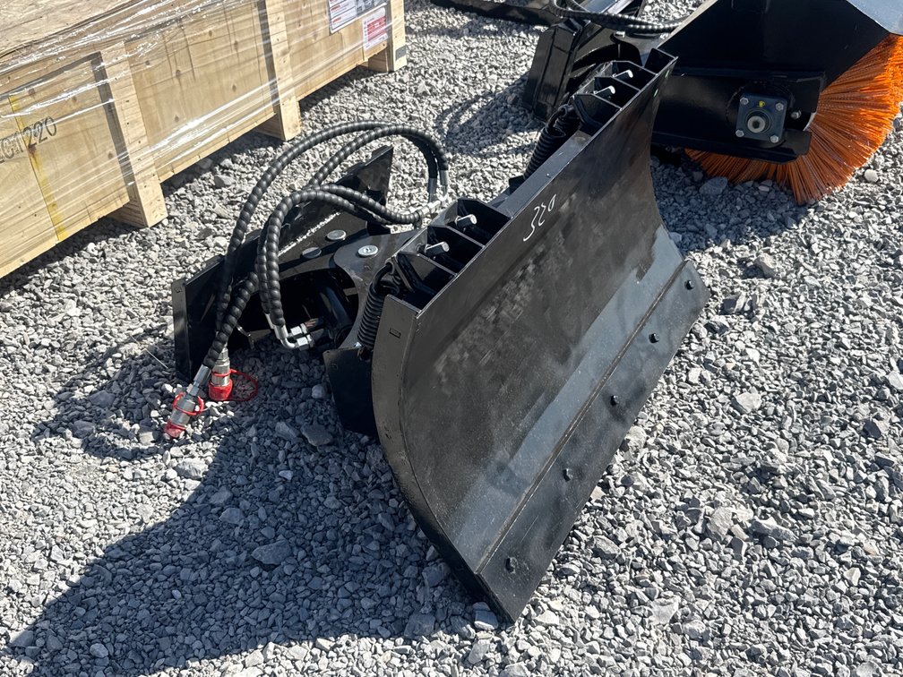 Snow Plow for Mini Skid Steer Loader