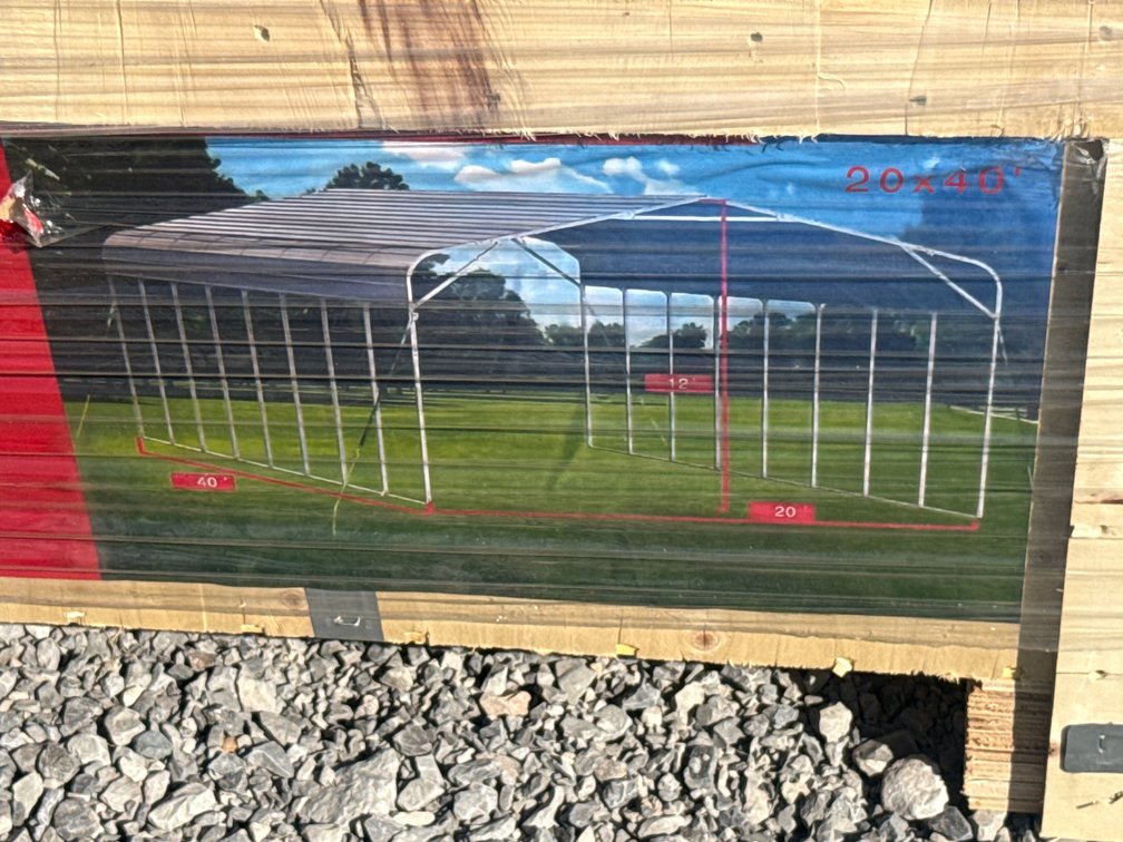 2026 SD Launch 20' x 40' All-Steel Carport
