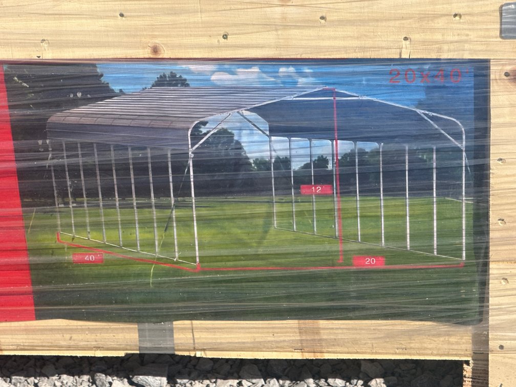 2026 SD Launch 20' x 40' All-Steel Carport