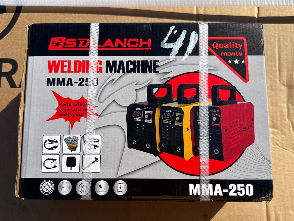 SD Launch MMA-250 Portable Welding Machine