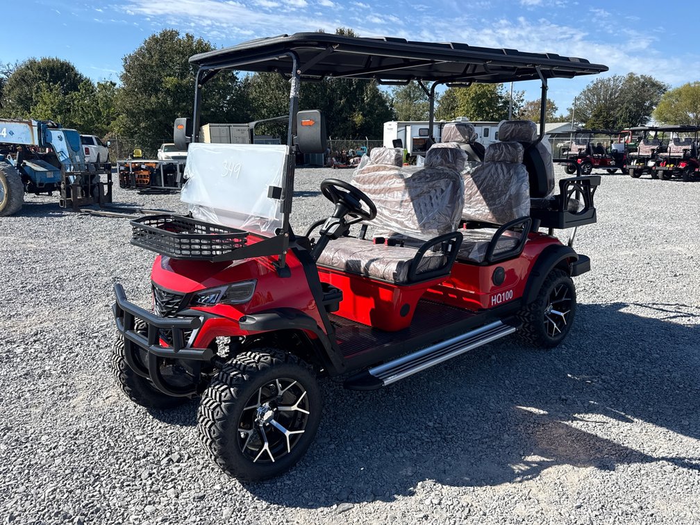 HQ100 Electric Golf Cart – Red