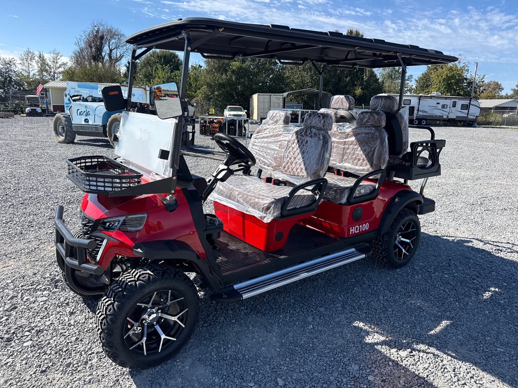 HQ100 Electric Golf Cart – Red