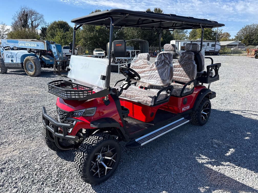 HQ100 Electric Golf Cart – Red