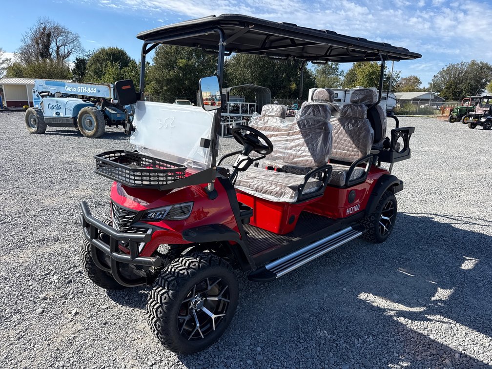 HQ100 Electric Golf Cart – Red