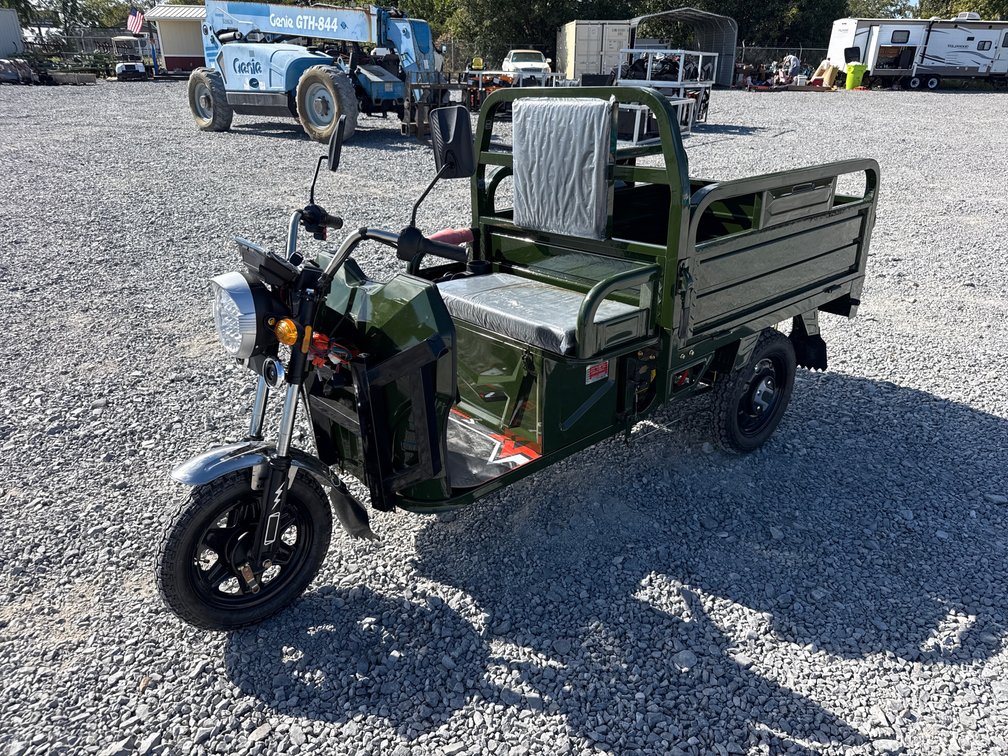 2026 ET13 Electric Utility Tricycle – Green