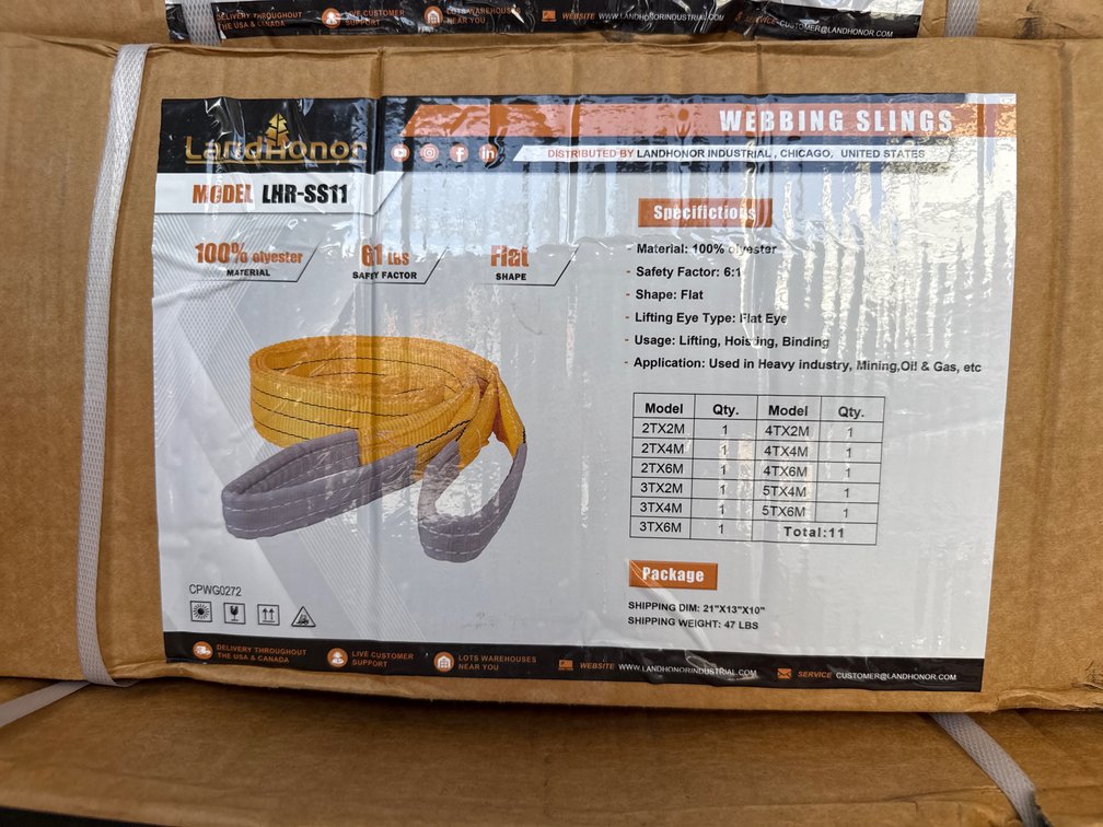 Webbing slings