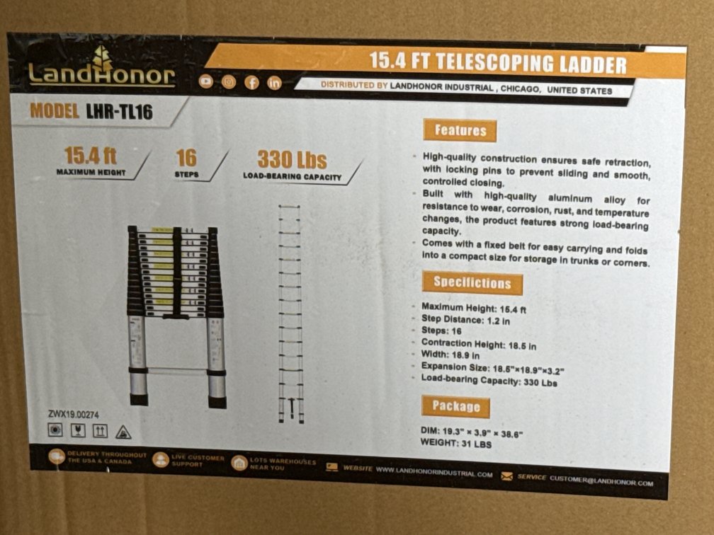 Telescoping ladder