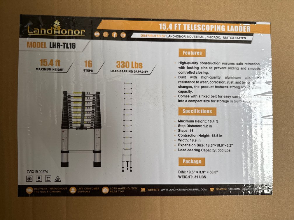 Telescoping ladder