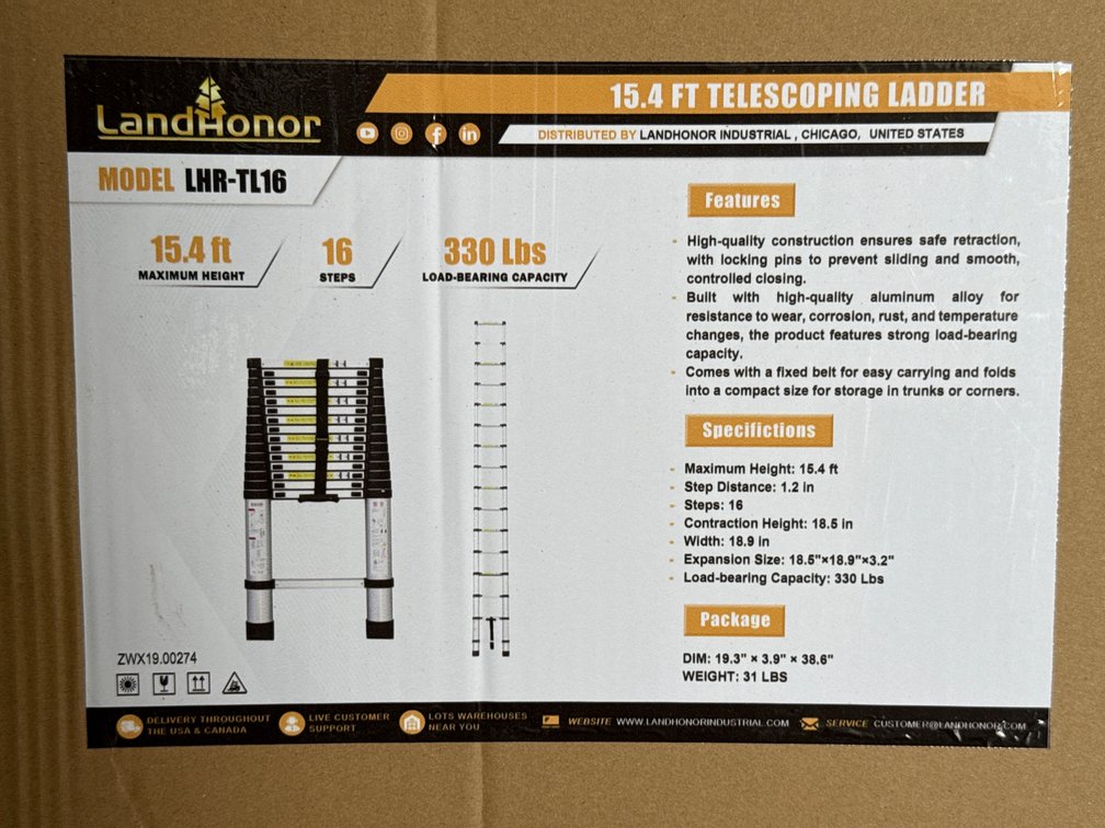 Telescoping ladder