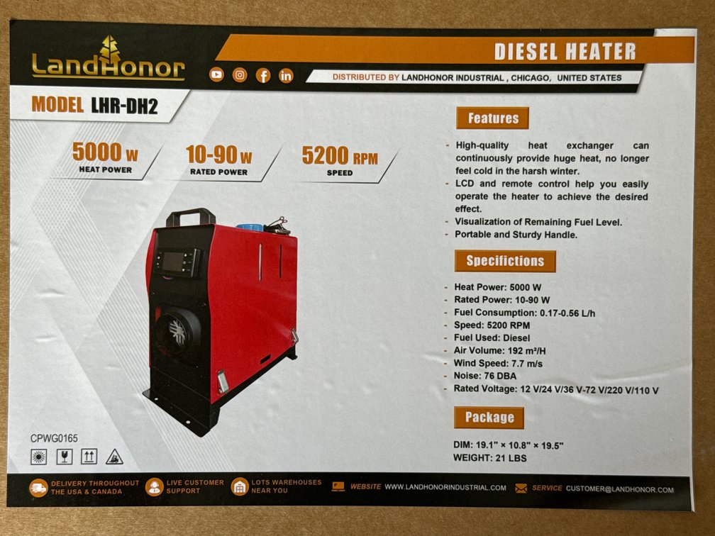 Diesel heater
