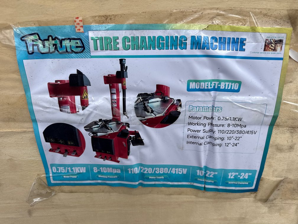 Future Tire Changing Machine