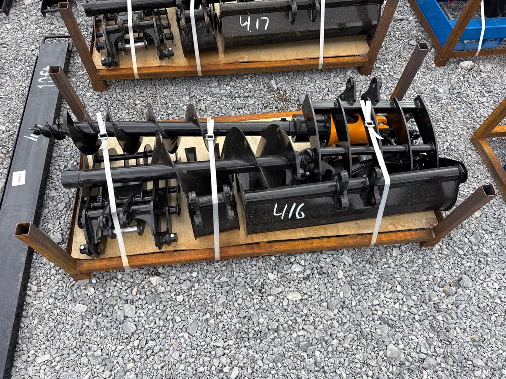 Future 8-Piece Mini Excavator Attachment Set