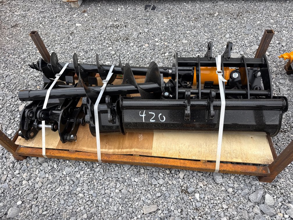 Future 8-Piece Mini Excavator Attachment Set