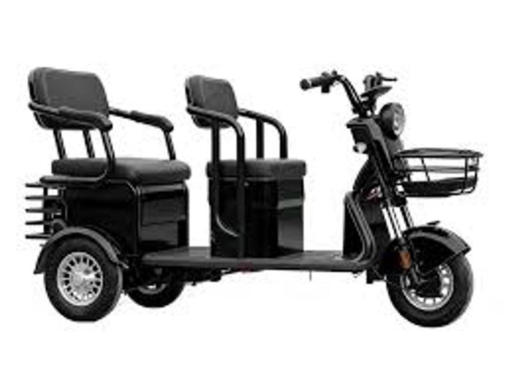 Black-Electric Tricycle( assembly required)