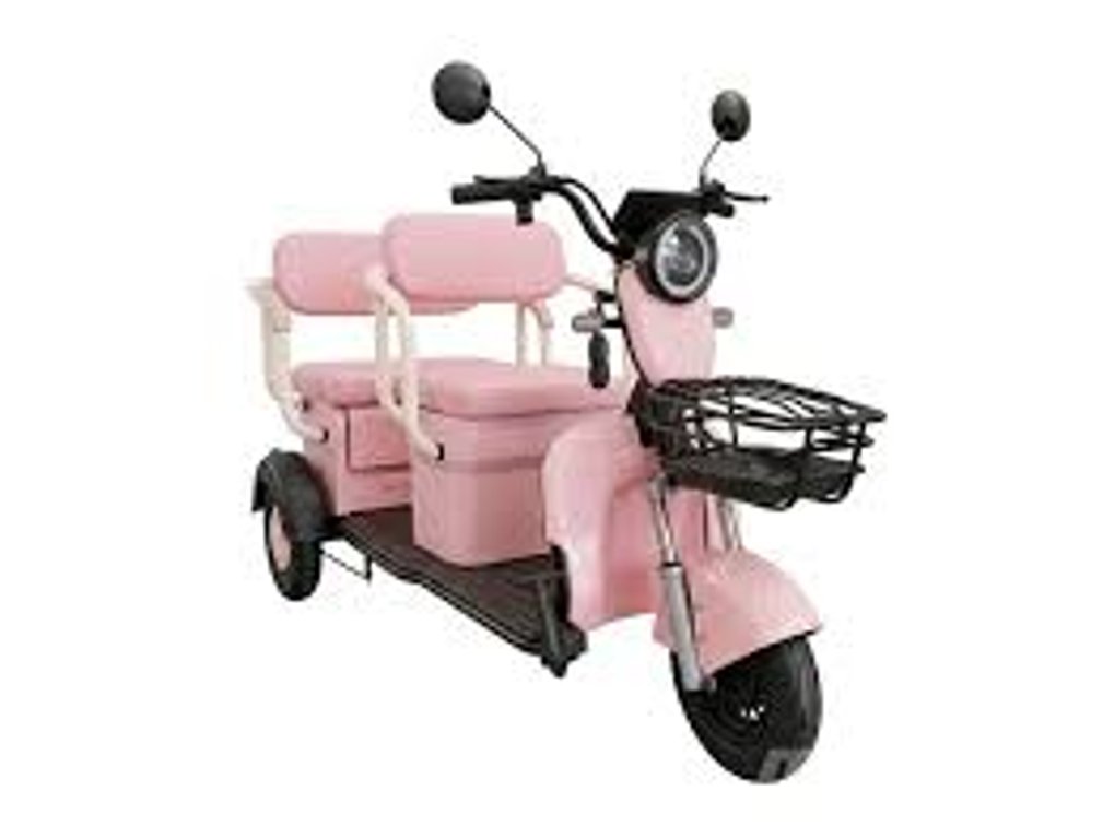 Pink-Electric Tricycle( assembly required)