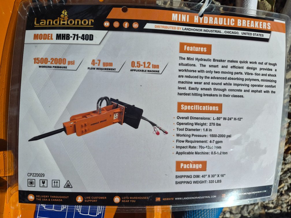 Mini  Hydraulic Breakers