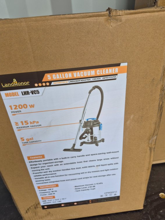 5 Gallon Shop Vac